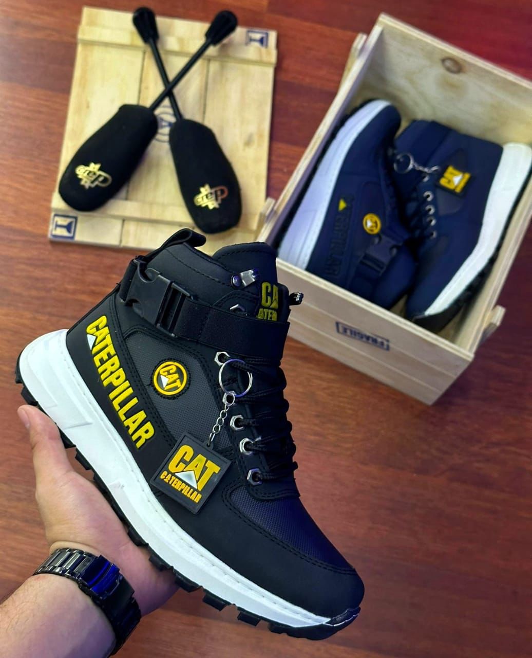 Botas Premium Caballero - Caterpillar & Timberland