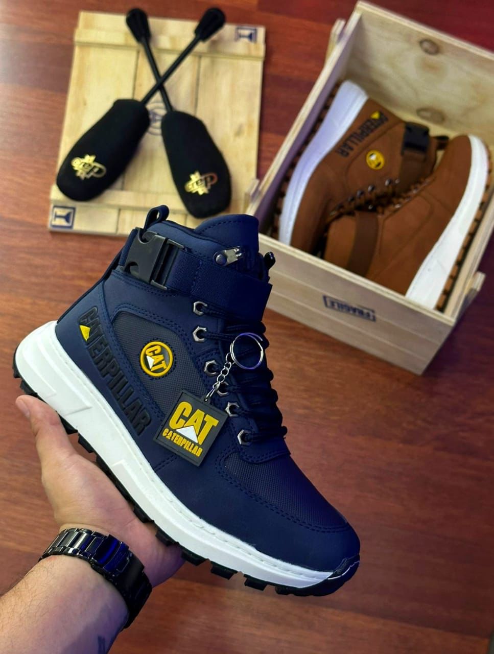 Botas Premium Caballero - Caterpillar & Timberland